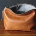 10-inch Zipper Pouch: eco leather.