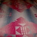 1930s Cotton Indian Pattern Camp Blanket (Code d)
