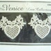 Lace Applique, Heart Applique with Floral Detail, The Venice Lace Collection, Heart Embellishment, Sewing Notions