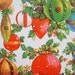 Vintage Ornaments and Holly Christmas Wrapping Paper Full Sheet 20 x 30