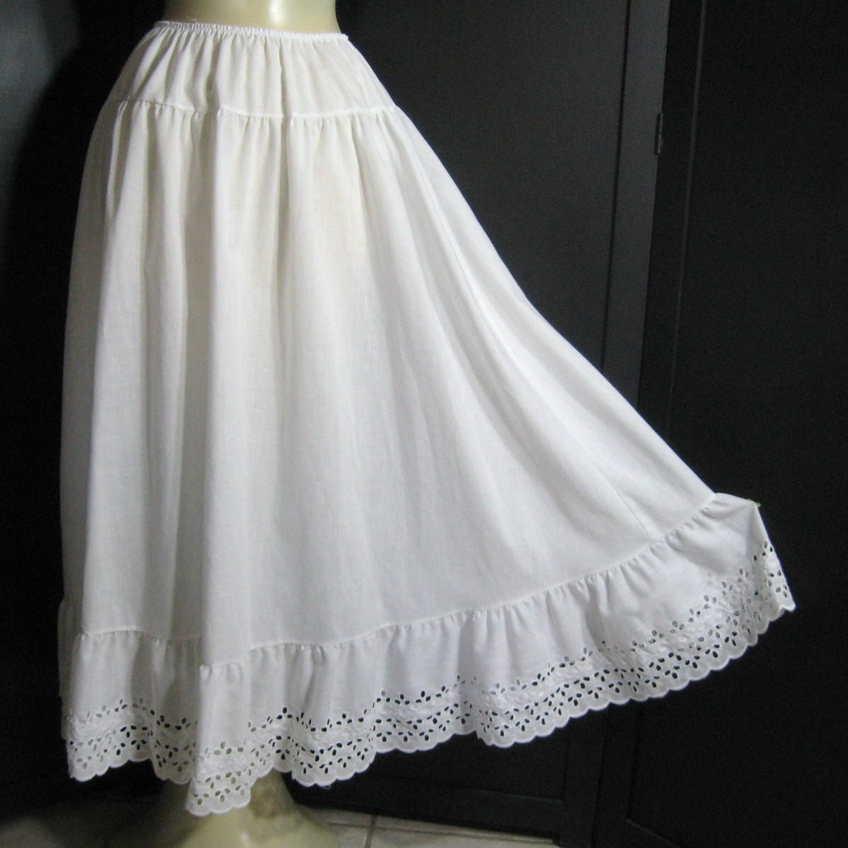 prairie skirt white