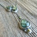 Labradorite, Pearl and Peridot Necklace in Oxidized Sterling Silver