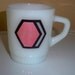 Fire King Anchor Hocking Pink Frink Coffee Mug
