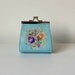 Handpainted Vintage Change Purse