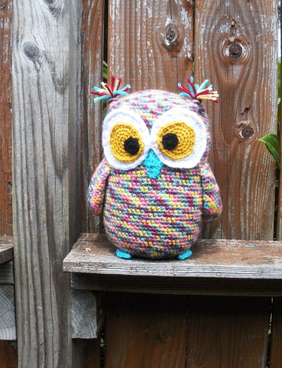 owl stuffie pattern