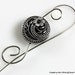 1890s Style Button Shawl Pin. Scarf Pin or Brooch