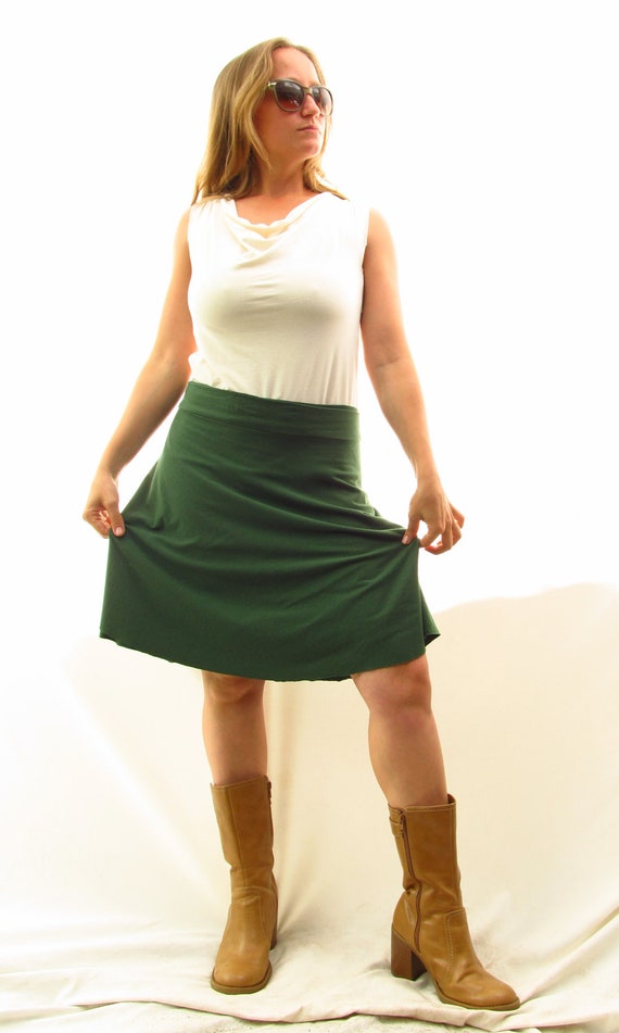 The Short Wrap Skirt Organic Women's by VioletStarCreations