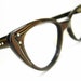 Vintage 50s Cat Eye Sunglasses eyeglasses Frame American Optical