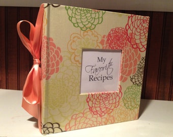 My Favorite Recipe Book Recipe organizer w/ by MyFavoriteRecipes