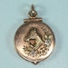 Antique 10K Gold Photo Locket Horse Floral Design Rose Yellow Green Gold