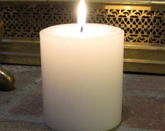 3 1/2 inch Pillar Candle - your choice of scent
