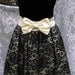 size 4 THE BEWITCHING BALLET formal velvet, backless party dress 1980s 80s by Scott McClintock