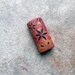 Sunset - polymer clay focal bead