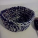 Crocheted Everything Bowls, Storage, Organization, Decorative,