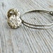 Sand Dollar Earrings Antique Brass Sand Dollar Charms Antique Brass Sleeper Hoops Minimalist Modern