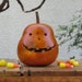 Halloween Gourd Jack-O-Lantern Spooky Natural Fall Harvest Centerpiece Decoration