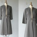 1960s jacket / 60s princess coat / wool dress coat / 60s coat / 1960s coat / dress jacket - size large