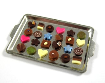 Dollhouse Miniature Food Chocolate Collection in 12th Scale