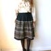 SALE 50s Black Guatemalan Skirt Sz XS 24