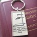 Ring Stand image from vintage Nursing Text, Keychain or Pendant, silver plated