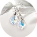 Crystal Earrings, Baroque, Bridal, Wedding, Dressy, Dangle, Dressy, Prom, Pageant