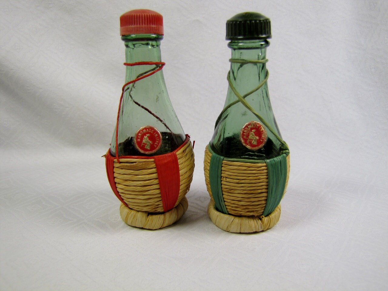 Mini Chianti Bottle Salt and Pepper shakers
