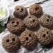 Acorn Cap Buttons (Qty. 8) - Natural Buttons - 1 inch, 2 holes, For Journals, Pillows, Handbags, Knitting