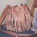 Hand Crafted Custom By MaggiesBag Indian Drawrsting Style.July 4th Sale.