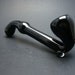 Large Black Sherlock Glass Pipe