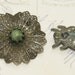 2 Vintage Pins 1 Pot metal fly . Finding .