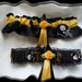 Pittsburgh Steelers Satin Wedding Garter Set
