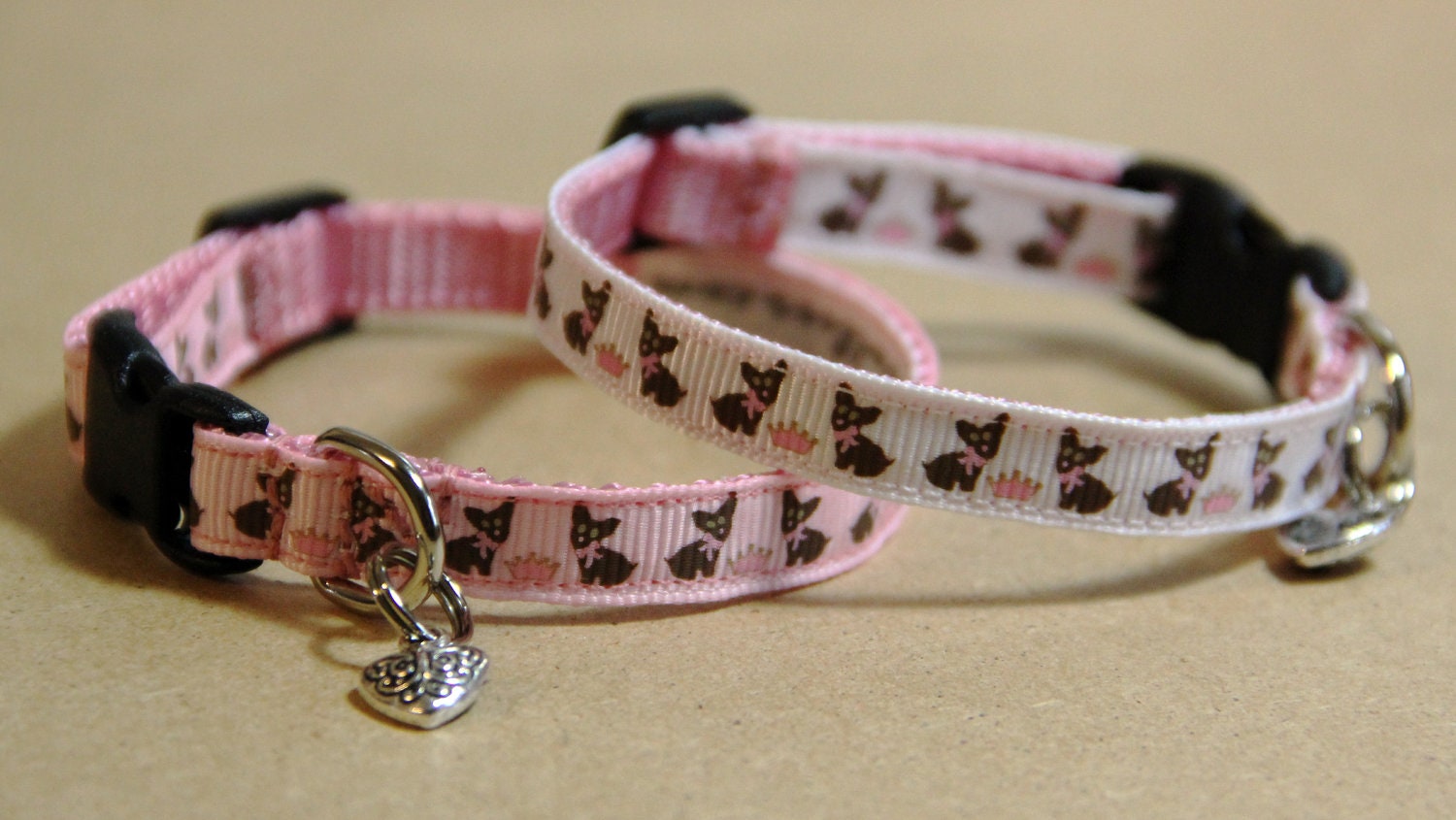 Chihuahua / Teacup Dog Collars choice of colours by