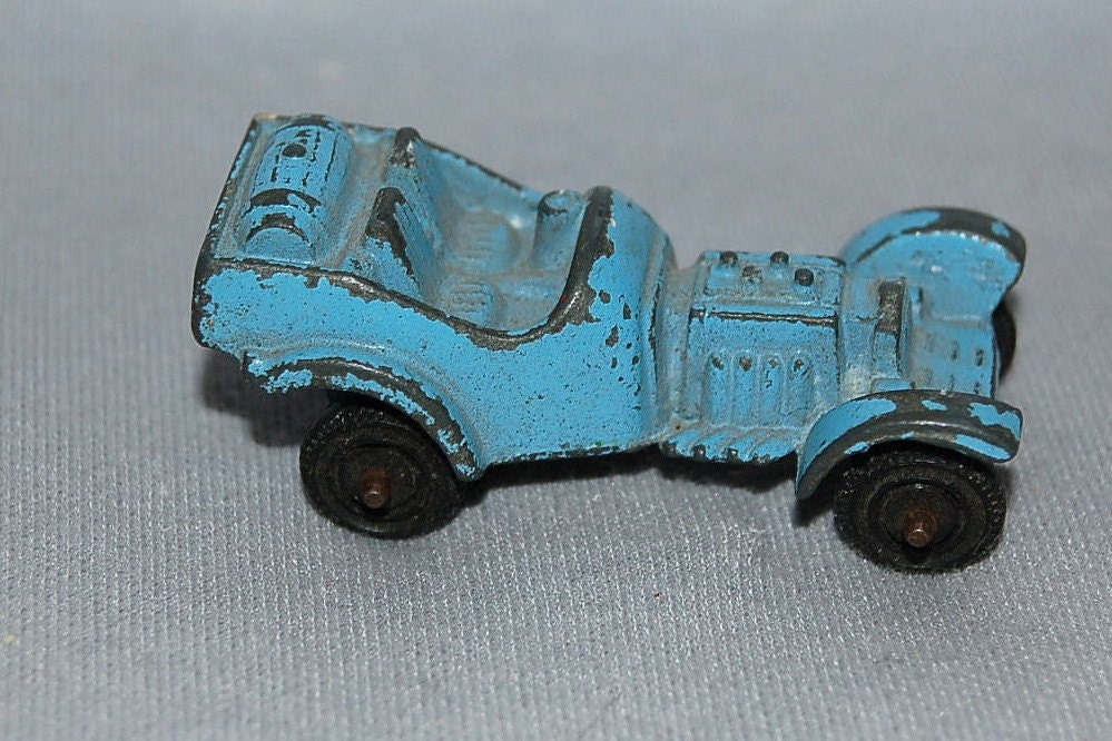 Vintage / Tootsie Toy / Hot Rod / Sport / Roadster / Blue