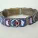 Beautiful Edwardian Italian micro mosaic bracelet c1910