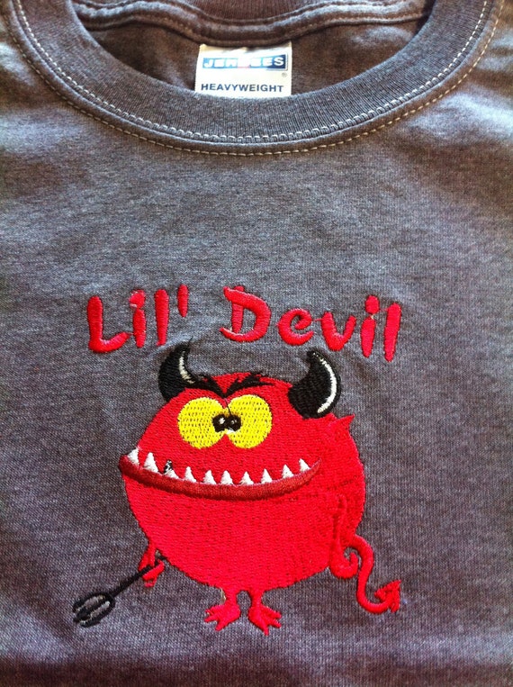 embroidered halloween shirt