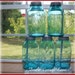 5 Blue Ball Perfect Mason HALF GALLON Jars Vintage