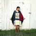 made to order - romantic "Bayou Boho" Funky Eco Kaftan Shrug / Wrap / Jacket / Poncho