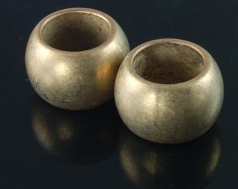 Scarf Jewelry Rings - Bronze Scarf Jewelry Ring Findings - Set of 2