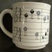 Vintage BOYNTON Birds as Notes Mug