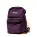 LEATHER JANSPORT purple canvas BACKPACK
