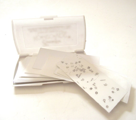 Vintage KoRecType Typewriter Opaquing Film 19 by