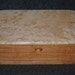 Bird's Eye Maple on Cherry Handmade Wooden Stash Box