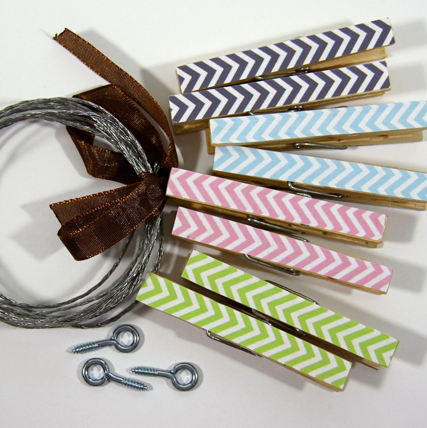 Clothesline Kit. Mix and Match. You choose the Patterns.