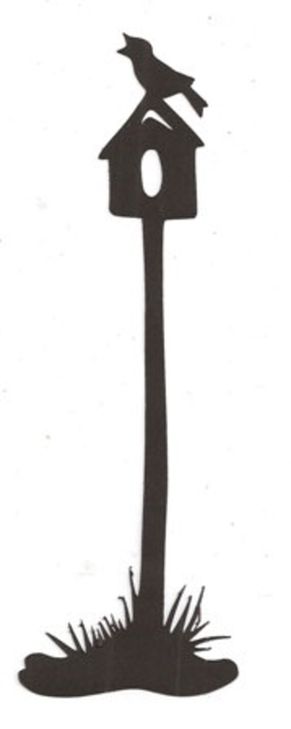 Items similar to Bird house silhouette on Etsy