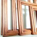 Chic Rustic Wall Frame Collection with GLASS in "Sand", Beach Decor