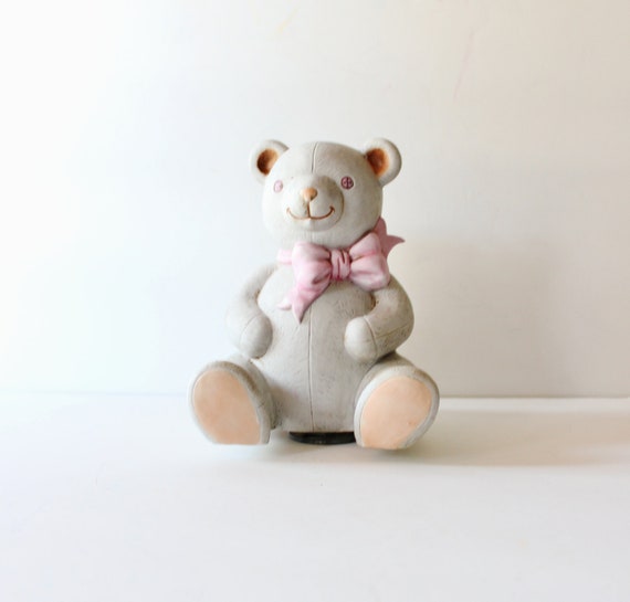 teddy bear with music box