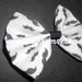 pick your mustache hair bow or bow tie choice of two colors