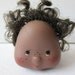 Vintage Strawberry Shortcake Orange Blossom Doll Head Parts