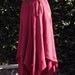 Double Layered Staggered Length Gauze Skirt