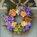 Summer Wreath - Wreath for Door - Floral Door Wreath